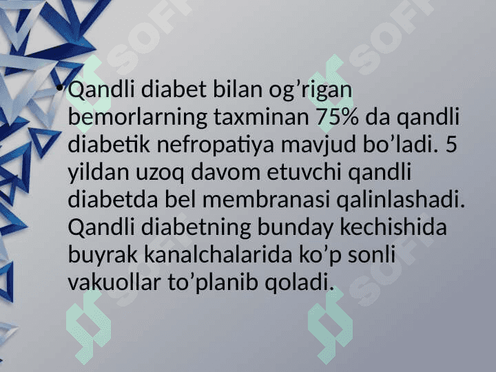 Dismetabolik nefropatiyalar 3