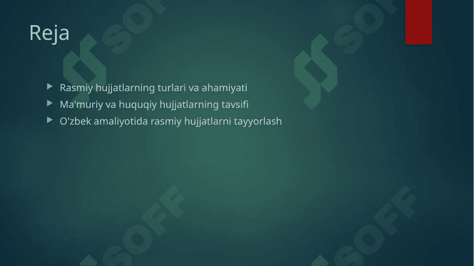 Rasmiy hujjat turlari Расмий хужжат турлари 2