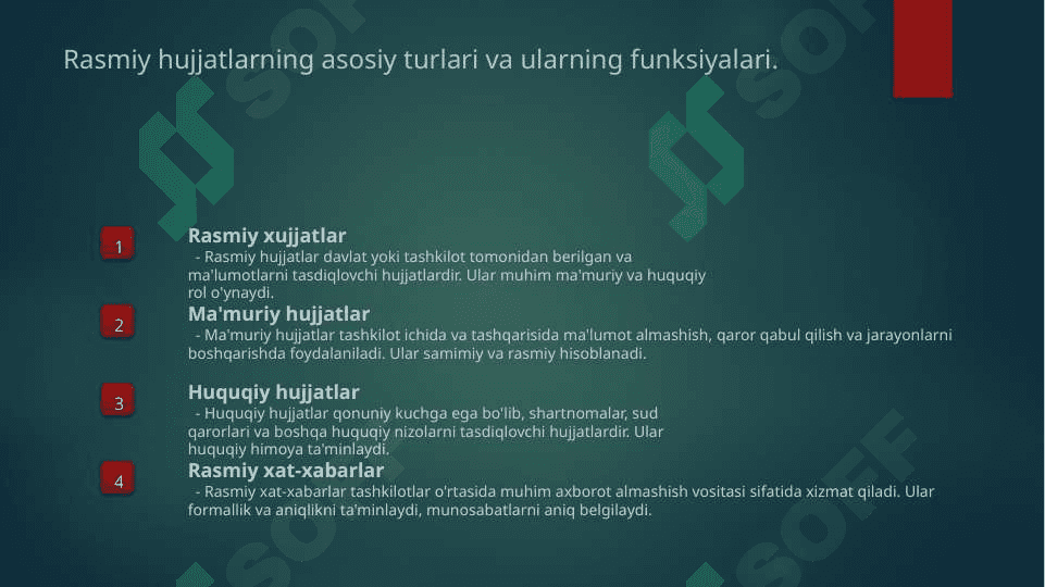 Rasmiy hujjat turlari Расмий хужжат турлари 3
