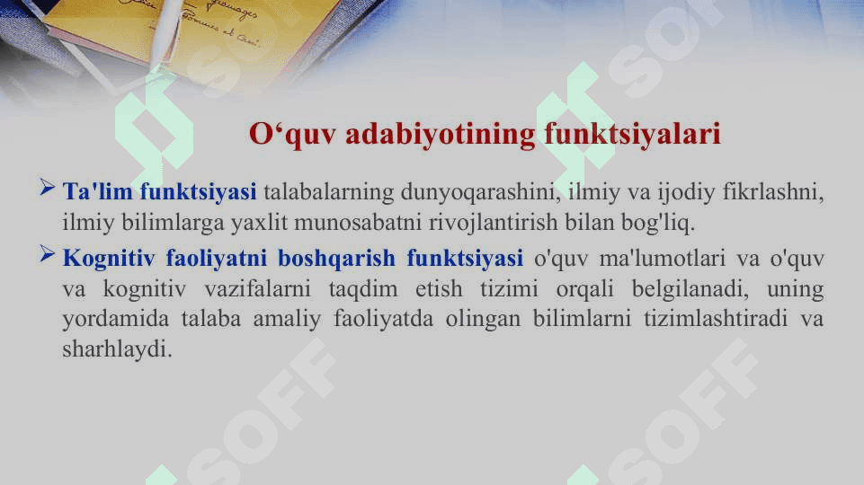 ILMIY ADABIYOTLAR BILAN ISHLASH 8
