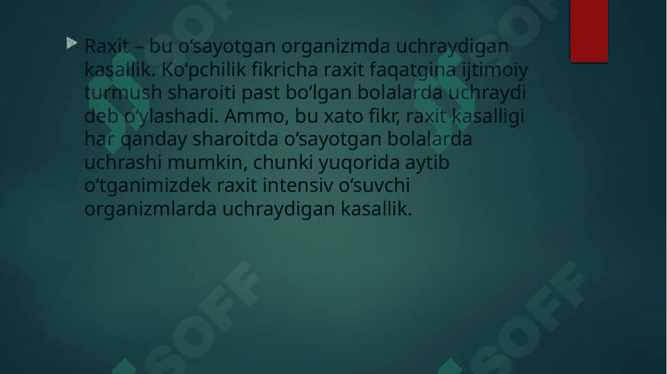 Raxitsimon kasalliklar 6
