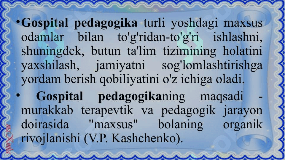 Gospital pedagogika – inklyuziyani ajralmas qismi sifatida 7