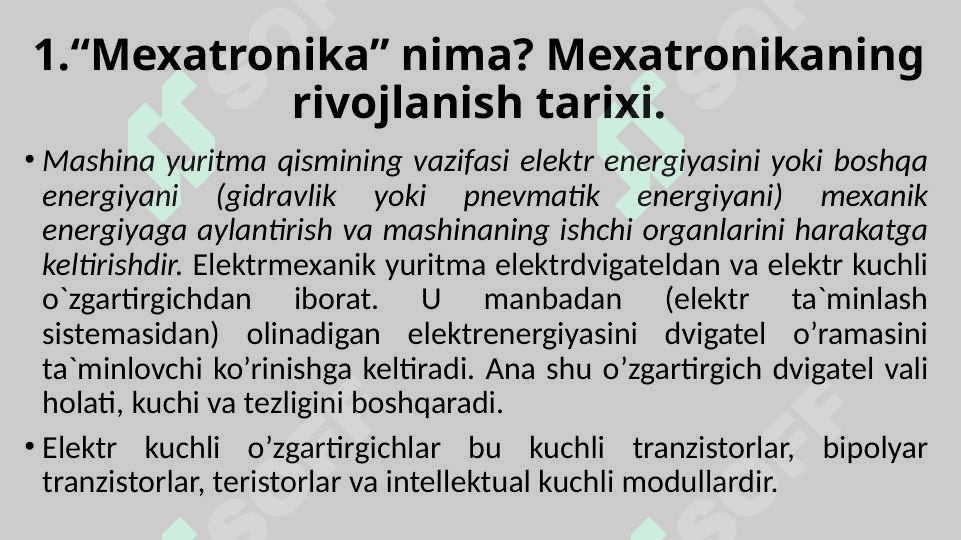 Elektronikaning istiqbolli yoʻnalishlari 8