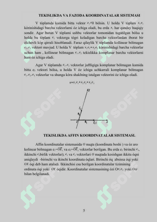 Tekislikda koordinatalar metodi 5