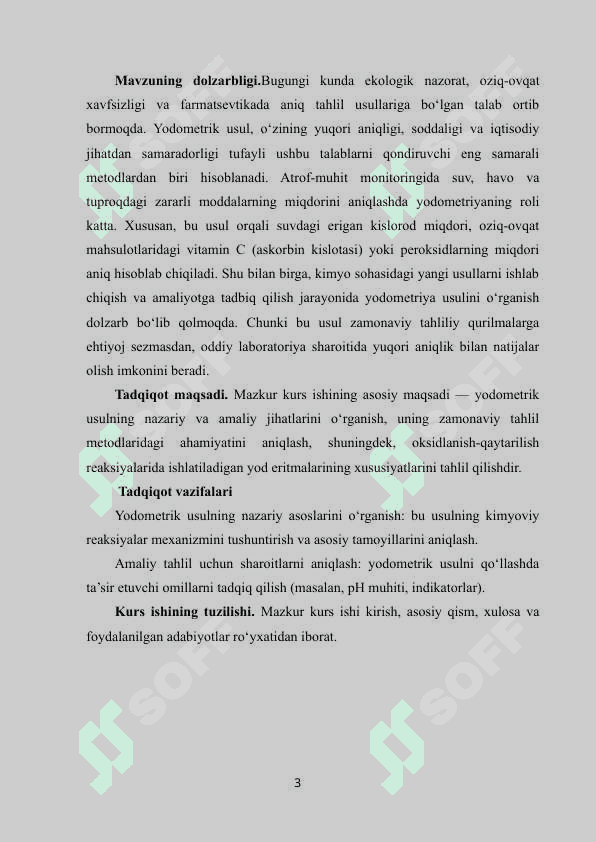 Yodometrik usul 3