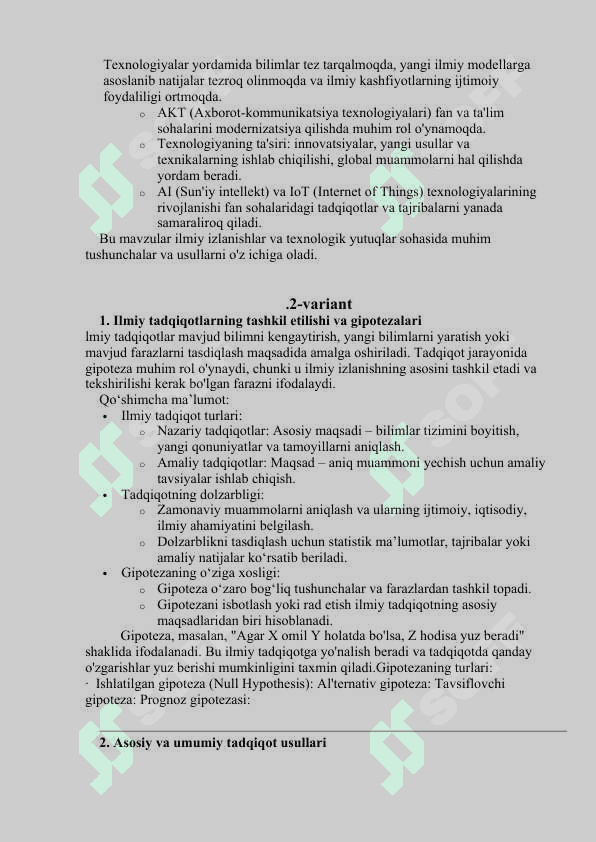 tadqiqot usullari 3