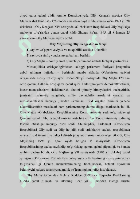 O`zbеkistonning mustaqil taraqqiyoti yillaridagi tarixiga oid yozma manbalar 6