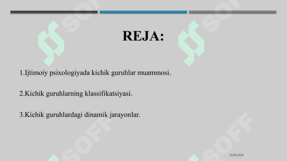 KICHIK GURUXLAR PSIXOLOGIYASI 2