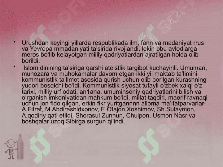 1946-1990- yillarda Oʻzbekistonda taʼlim va pedagogik fikrlar 4