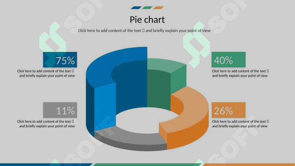 Business style chart report 2