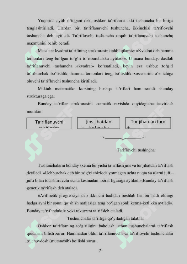 BOSHLANG’ICH SINFLARDA MATЕMATIKADAN TAFAKKURNI, MANTIQIY FIKRLASHGA RIVОJLANTIRUVCHI IJОDIY TОPSHIRIQ TARZIDA MASALALAR USTIDA ISHLASH MЕTОDIKASI..docx 6