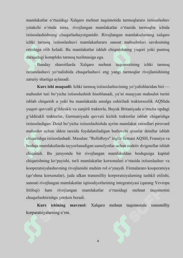 XALQARO MEHNAT TAQSIMOTIDA TRANSMILLIY KORPARATSIYALARNING O`RNI..docx 3