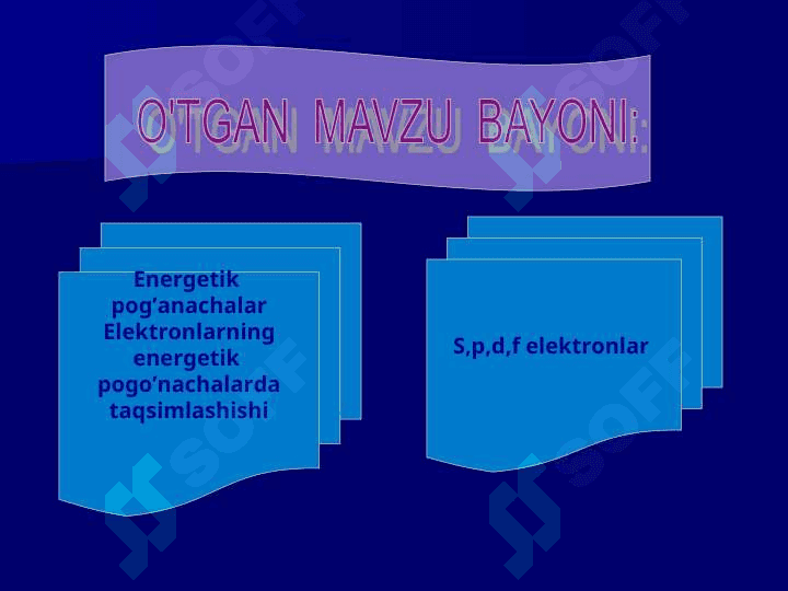 D.I.Mendeleyevning kimyoviy elementlar davriy jadvali 5