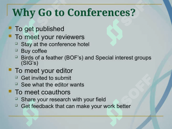CONFERENCE PARTICIPATION 4