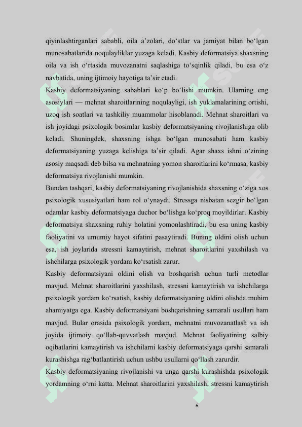 Kasbiy deformatsiya 6