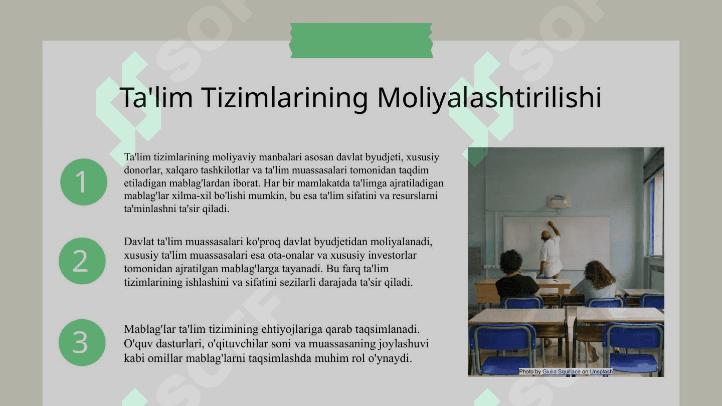 Rivojlangan xorijiy mamlakatlarda ta'lim tizimi 7