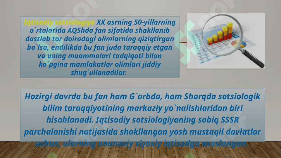 Xozirgi zamon sotsialogiyasi 4
