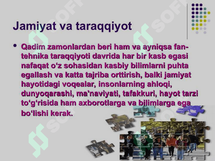 Jamiyat haqidagi 2