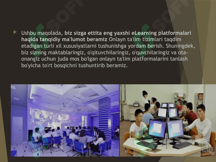 Zamonaviy ta'lim platformalari haqida ma'lumot 4