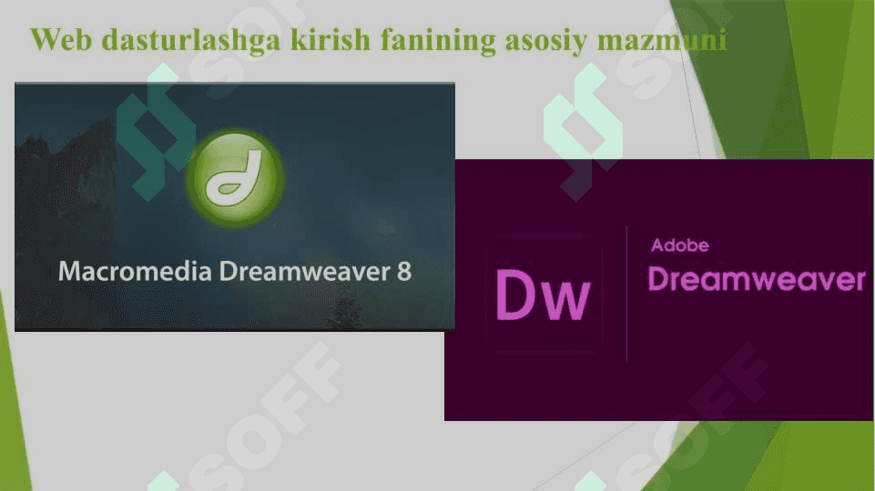 Web dasturlash Ma’ruzachi: Razzokov Rishod 5