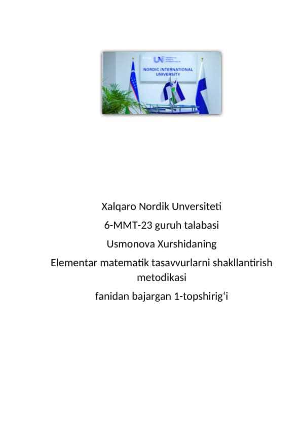 Xalqaro Nordik Unversiteti 1