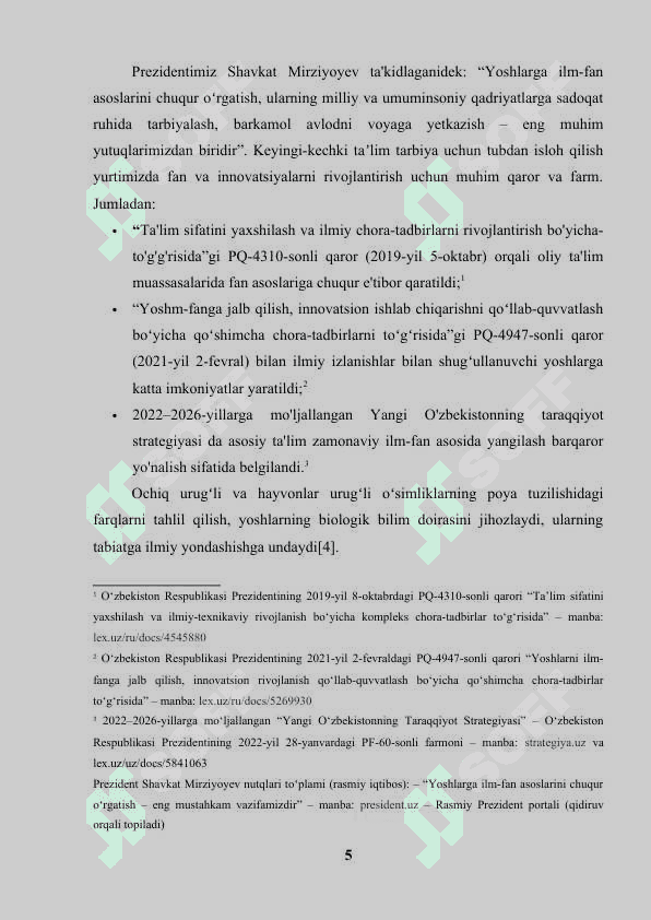 Ochiq urugʻli va yopiq urugʻli oʻsimliklar poyasining anatomik tuzilishidagi oʻziga xos xususiyatlari 5