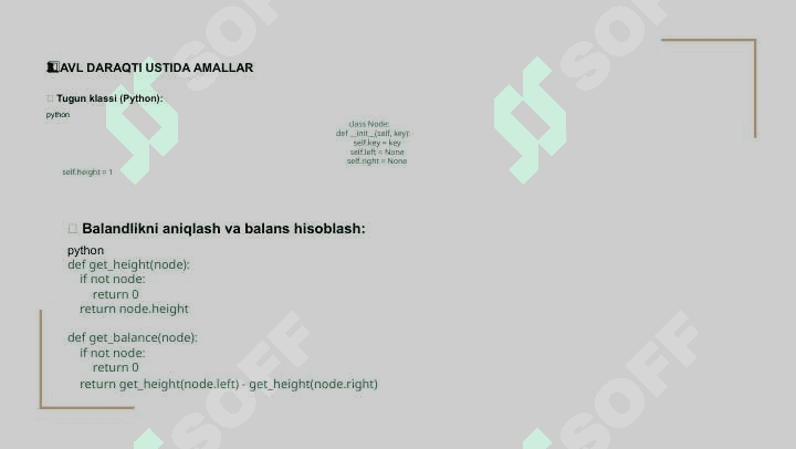 Muvozanatlangan Ikkilik Daraxtlar 4
