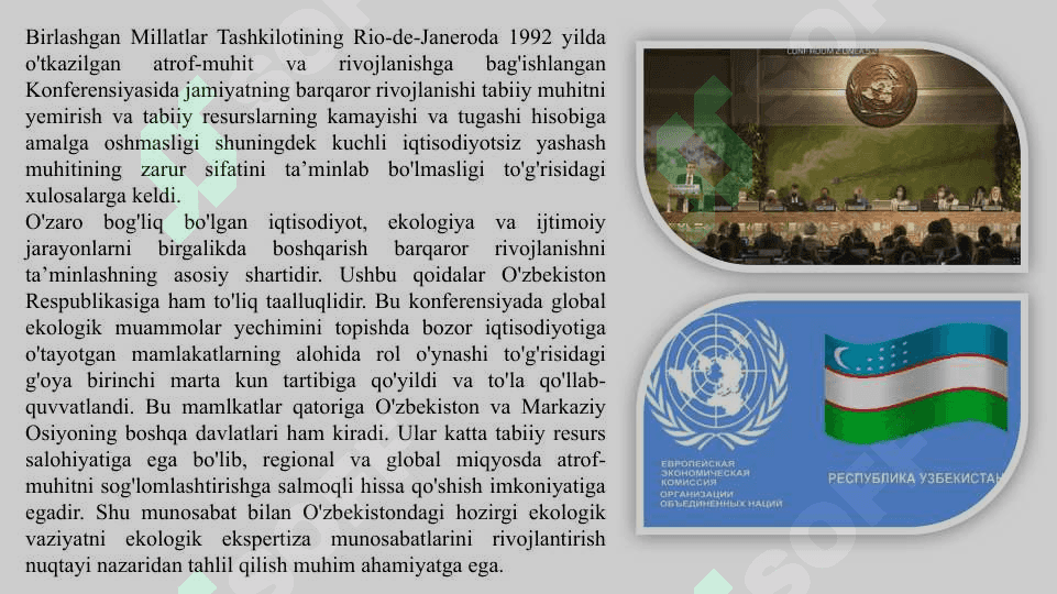 Oʻzbekistondagi ekologik vaziyat 4