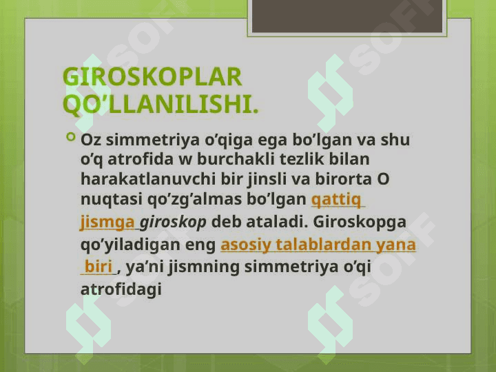 Erkin o’qlar 8