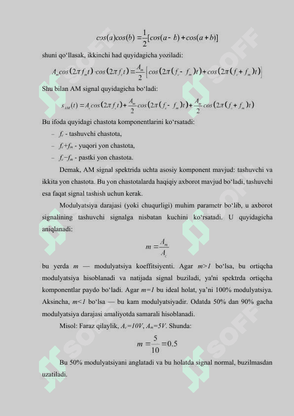 Baza modulyasiyali AM modulyator 4