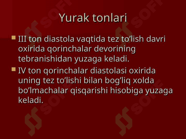 Yurak auskultatsiyasi 7