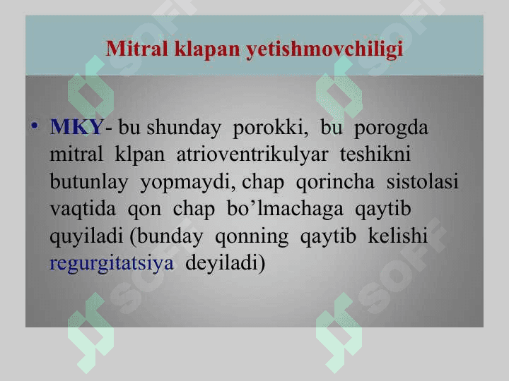 Orttirilgan  Yurak  porogidagi  gemodinamik  o’zgarishlar 3