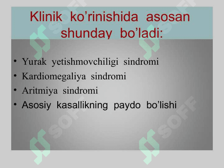 Orttirilgan  Yurak  porogidagi  gemodinamik  o’zgarishlar 7