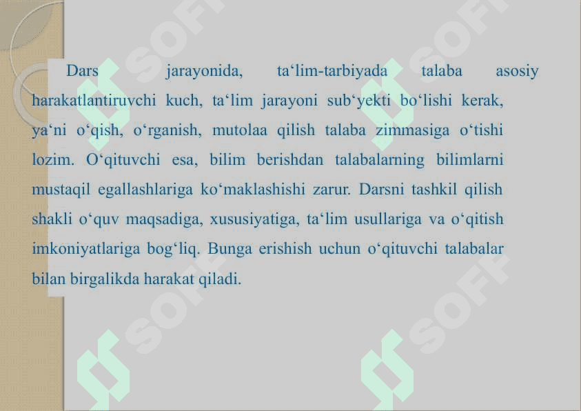 Talabalar bilan o’tkaziladigan amaliy 4