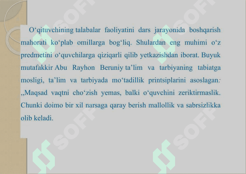 Talabalar bilan o’tkaziladigan amaliy 6