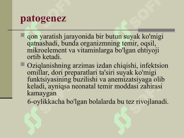 Bolalarda tanqislik anemiyalari 5
