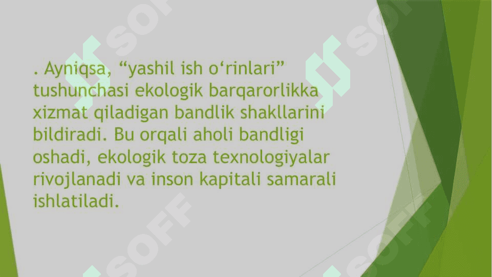 Yashil ish o‘rinlari yaratish yo‘llari 4
