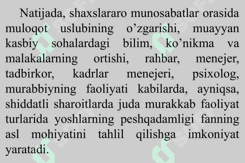 PSIXOLOGIK TRENING HAQIDA TUSHUNCHA. PSIXOLOGIK TRENINGNI MAQSADI VA VAZIFALARI 4