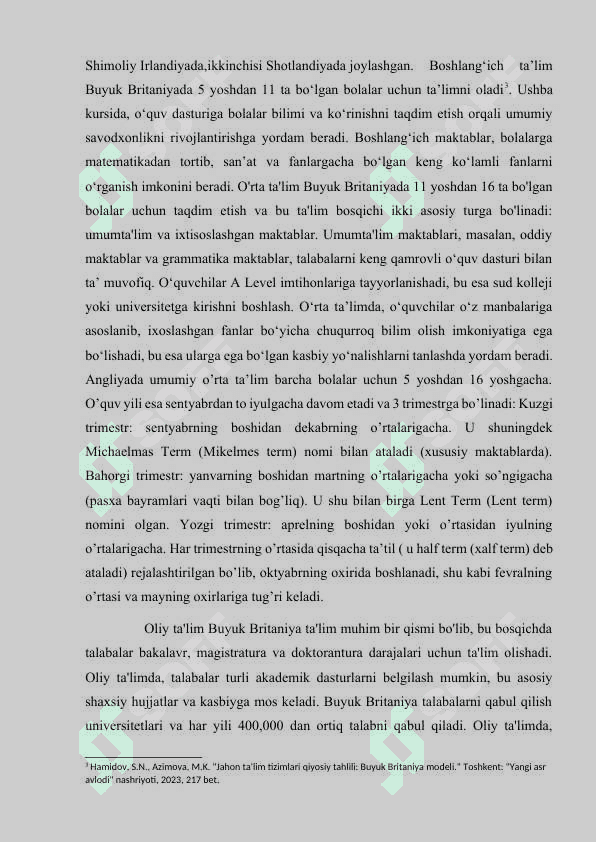 Buyuk britaniya talim tizimi 2