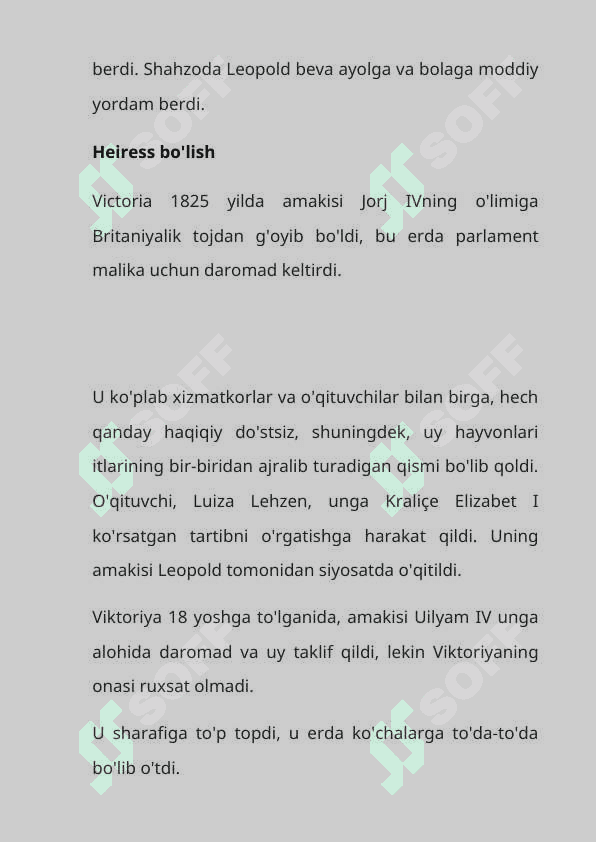 Qirolicha Viktoriya Biografiyasi 3