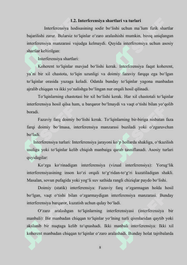 ZAMONAVIY INTERFERENSION QURILMALAR 8