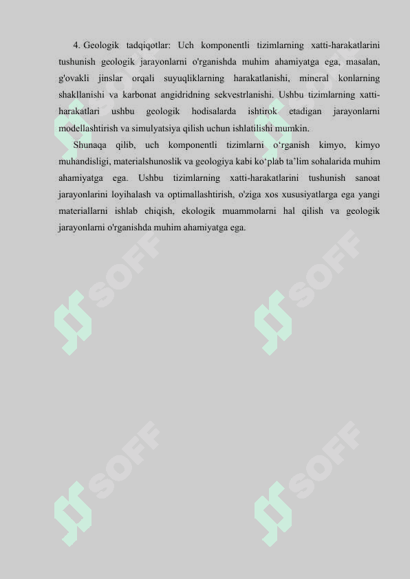 Uch komponentli tizimlar uchun holat diagrammasi kurs ishi 8
