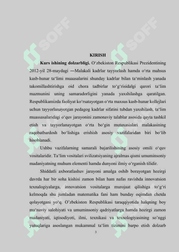 Fungsiyaning uzliksizligi va uzulishi  hamda  kesmada uzliksiz fungsiyaning xossalari 3