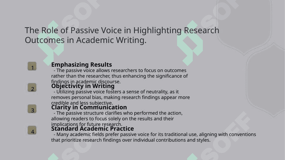 Passive Voice 4