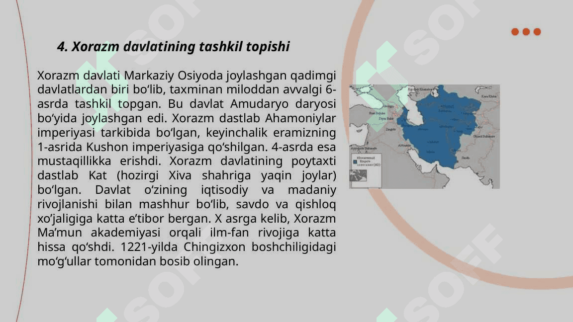 QADIMGI VA ILK O'RTA ASRLARDAGI DAVLATCHILIKNING ASOSIY BOSQICHLARI 6
