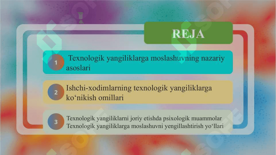 Texnologik yangiliklarga ko‘nikish psixologiyasi slayd 2