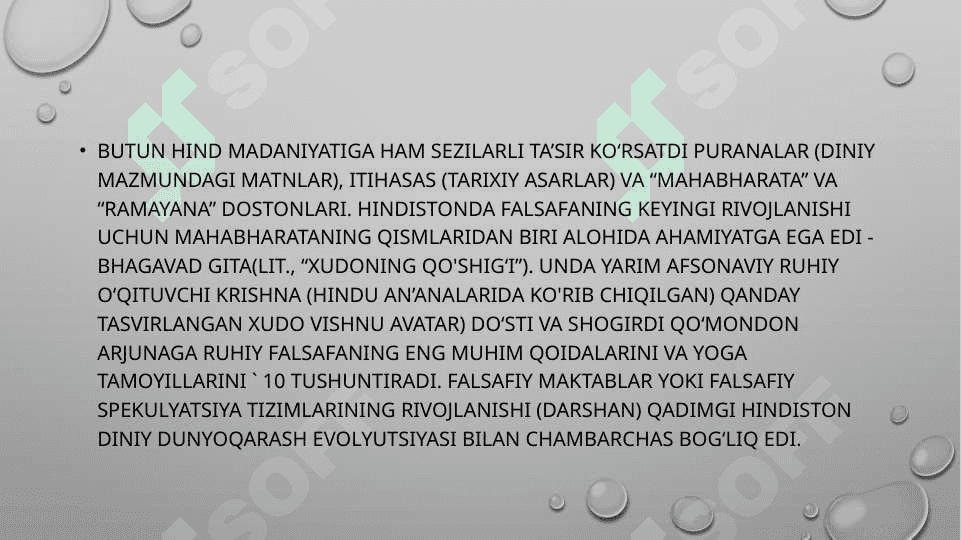 Qadimgi Sharqda falsafiy bilimlarning paydo bo‘lishi 8