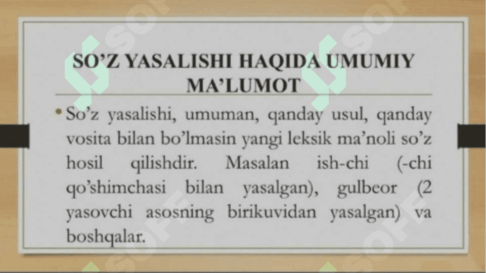 So’z yasalishi 3