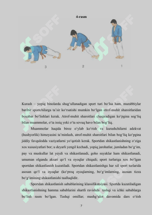 O‘quv bosqichida kurash qoidalarini o‘rgatish va tushuntirish metodikasi 7