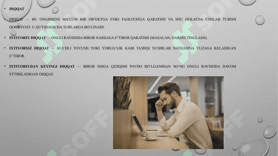 Diqqat va sezgi 3